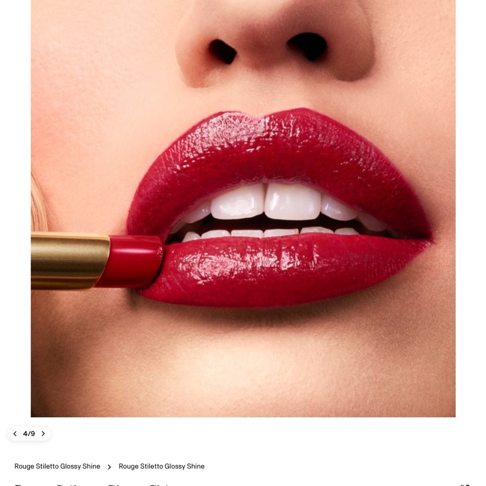 Rouge Stiletto Glossy Shine
Shine Lipstick - Rouge Louboutin 001S